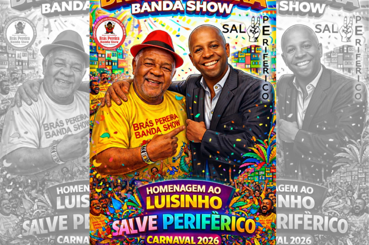 Bloco Brás Pereira Banda Show desfila no Imirim em homenagem a Luisinho do Salve Periférico