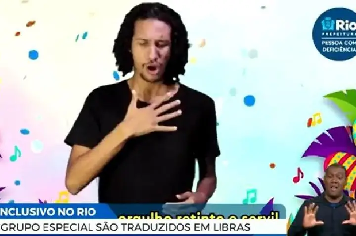 Sambas-enredo das escolas de São Paulo são traduzidos em Libras para surdos curtirem o Carnaval 2026