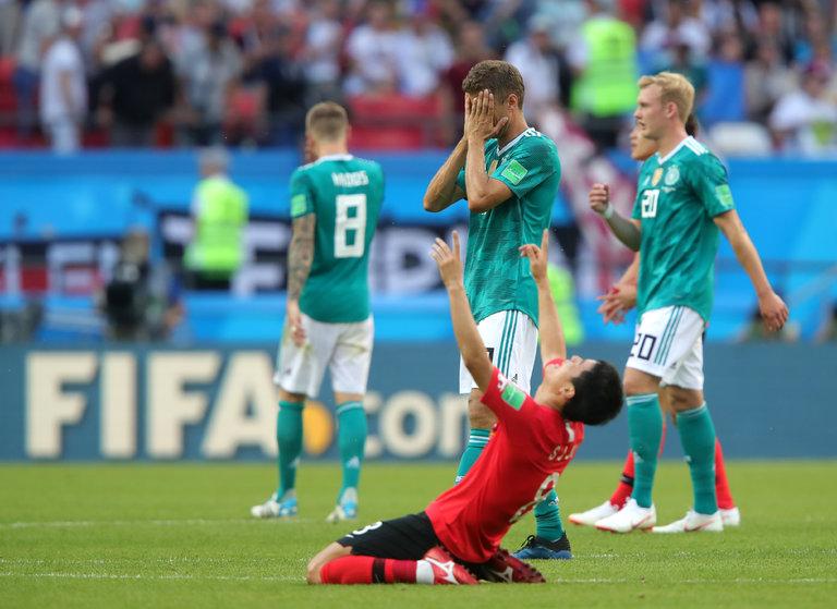 Maldição dos campeões: Alemanha joga mal, perde pra Coreia e está eliminada da Copa