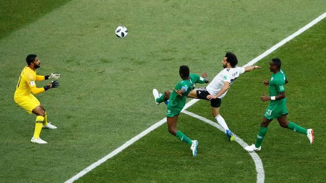 Nos acréscimos: Arábia Saudita vence Egito e termina a Copa de forma honrosa