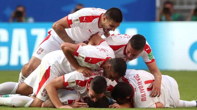 Sérvia vence Costa Rica e sonha em incomodar o Brasil na luta por uma das vagas no grupo E
