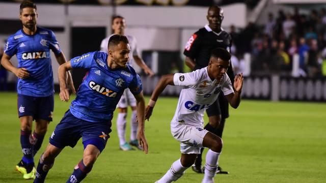 No primeiro jogo sem Jair Ventura, Santos empata com Flamengo e segue sem vencer na Vila