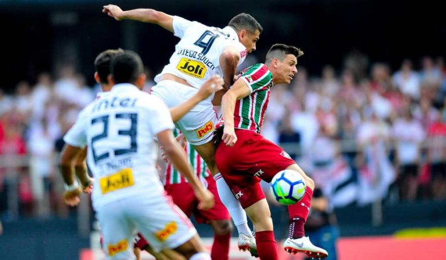 Com Diego Souza expulso, São Paulo vacila e empata com o Fluminense no Morumbi