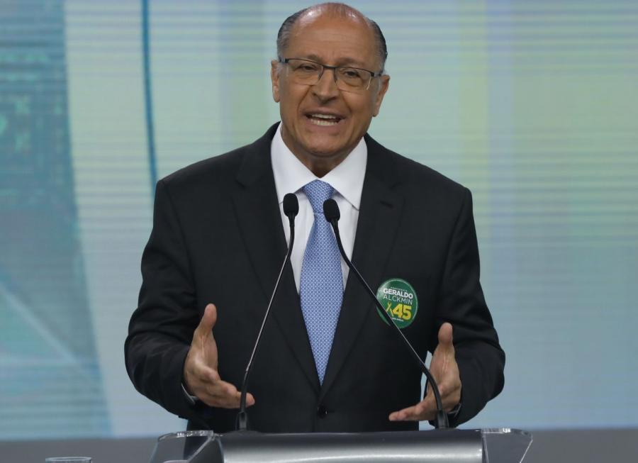 Alckmin sai em defesa da liberdade de imprensa após entrevista de Bolsonaro ao JN