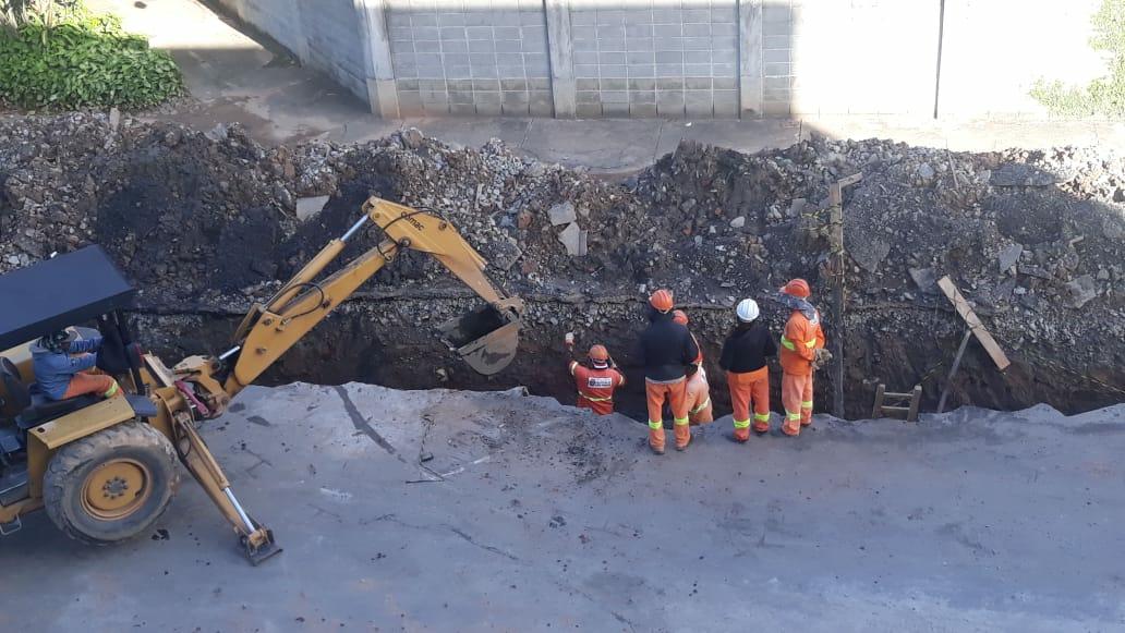 Obras em galerias livram o bairro de enchentes e trazem vida nova aos moradores