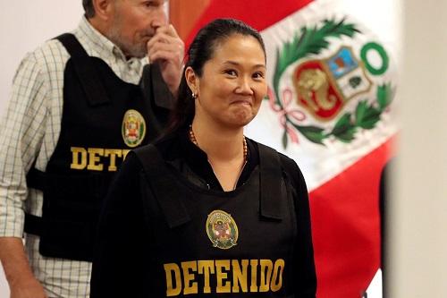 Líder da oposição peruana, Keiko Fujimori volta a ser detida