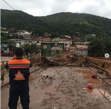 Sobe para 50 número de mortes causadas pelas chuvas em Minas Gerais