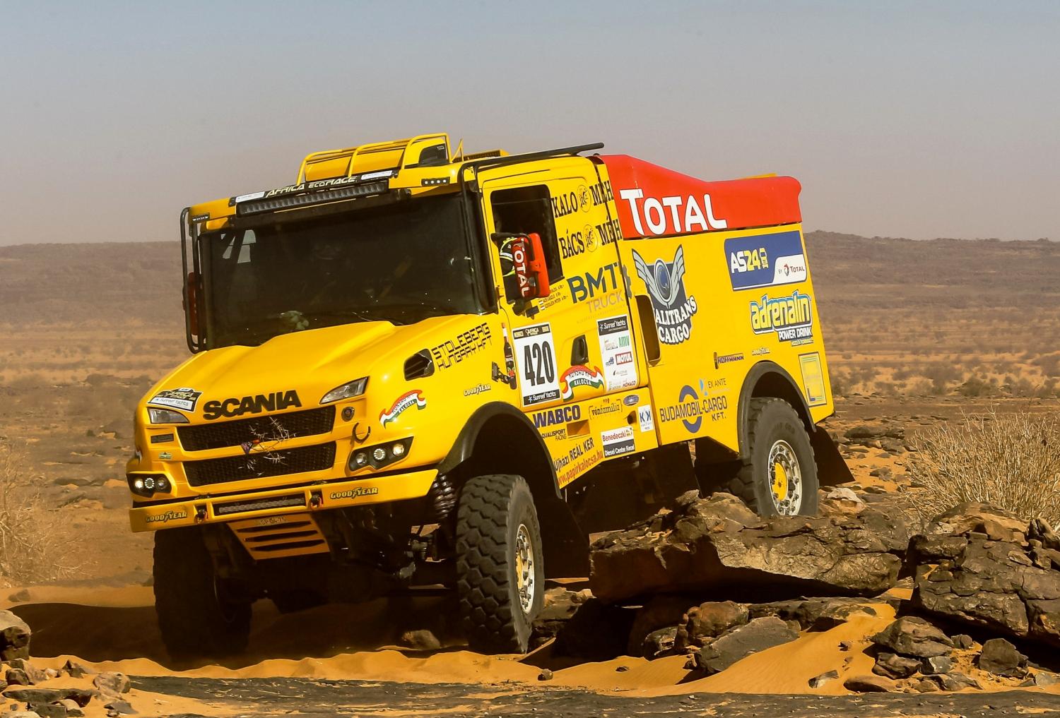 Caminhões vencedores de rally atestam vantagens das Allison automáticas nas condições mais difíceis