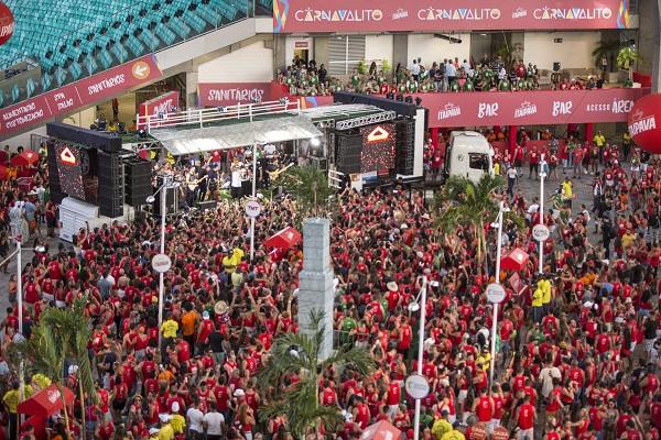 Carnavalito se consolida como esquenta da folia e atrai baianos e turistas