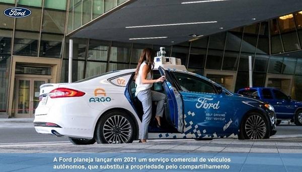 Ford: Além do robô-táxi; como os carros autônomos vão mudar a experiência do consumidor