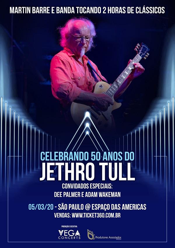 Membro do Jethro Tull faz apresentação especial no Espaço das Américas
