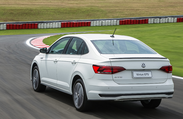 Virtus é o 1º sedã da Volks a receber sigla esportiva GTS