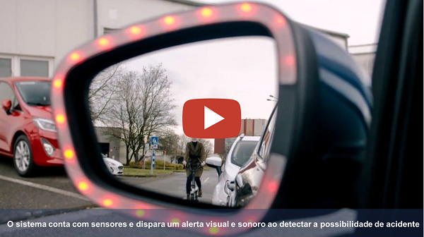 Ford desenvolve tecnologia para evitar acidentes de ciclistas com portas abertas
