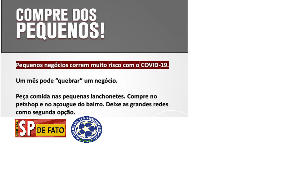 Valorize o comércio do seu Bairro