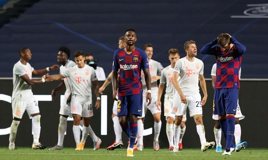 Liga dos Campeões: Bayern massacra Barcelona por 8 a 2 e está na semifinal