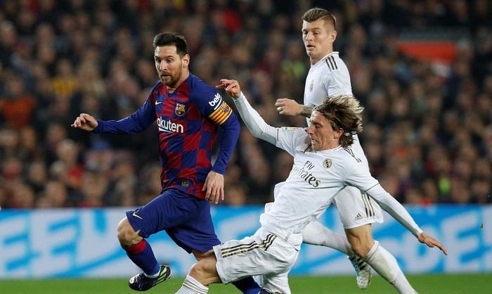 Clássico sem público reflete crise atual de Barcelona e Real Madrid