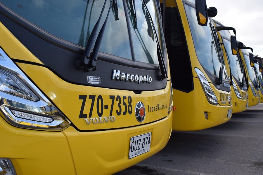 Volvo fecha venda de mais 321 ônibus para Bogotá