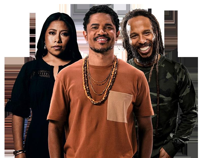 Natiruts, Ziggy Marley e Yalitza Aparicio evocam a união das Américas em nova música