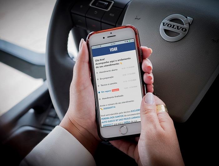 Volvo lança plataforma digital de monitoramento de atendimentos emergenciais