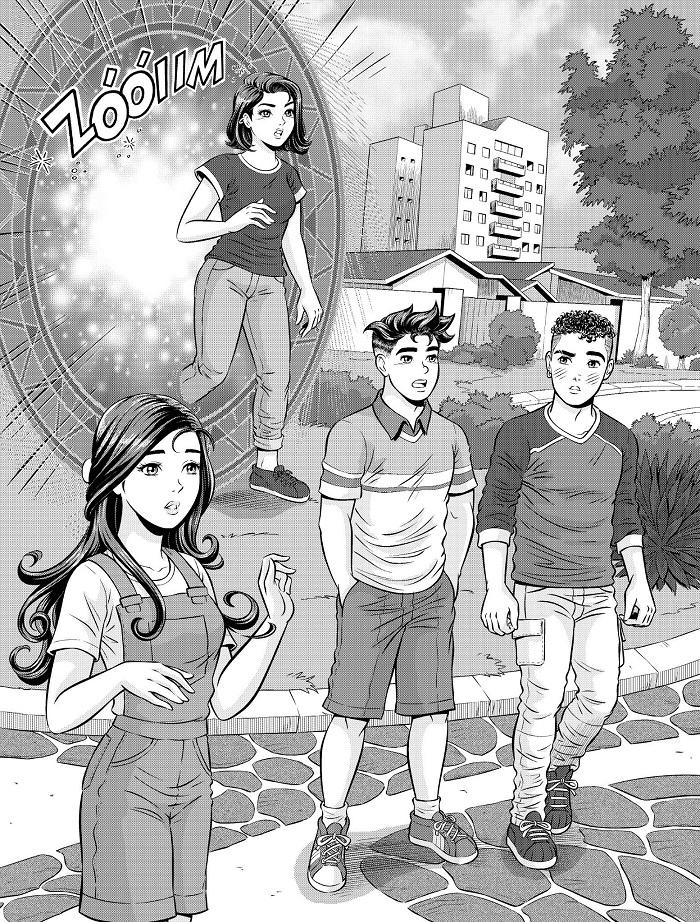 Vejam as primeiras páginas da Terceira Série de Turma da Mônica Jovem
