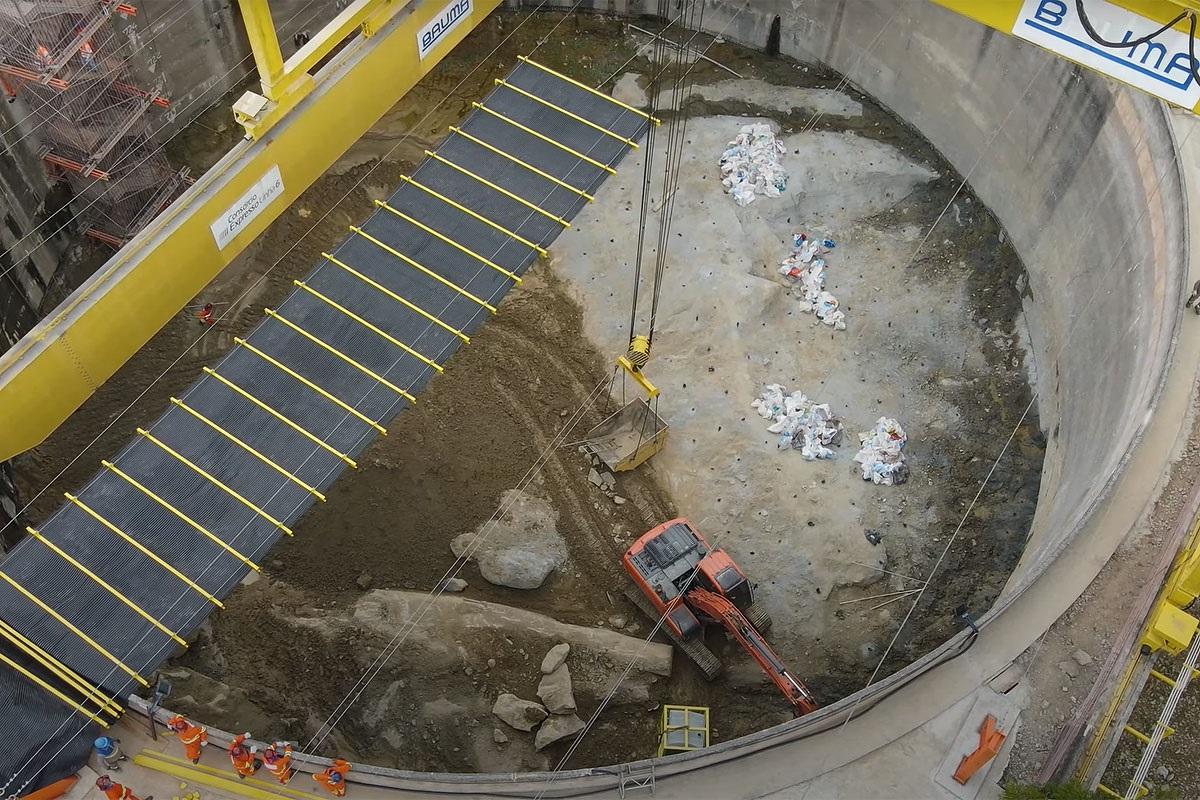 Desmonte de rochas já vem sendo feito na futura estação Freguesia do Ó e no Pátio Morro Grande