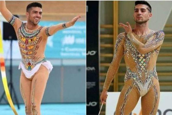 Atleta gay responde ataques de patinadora por fazer ginástica rítmica