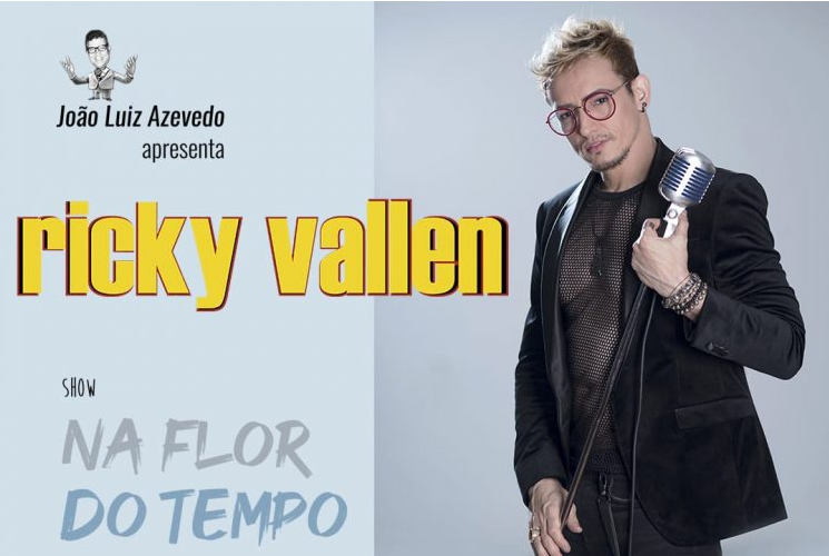 Ricky Vallen apresenta seu show Na Flor do Tempo no Imperator