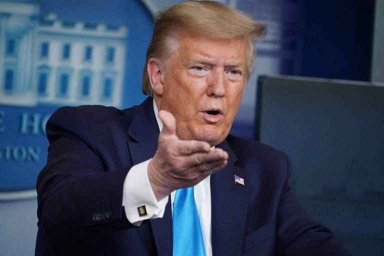 Trump na celebração do Dia da Independência