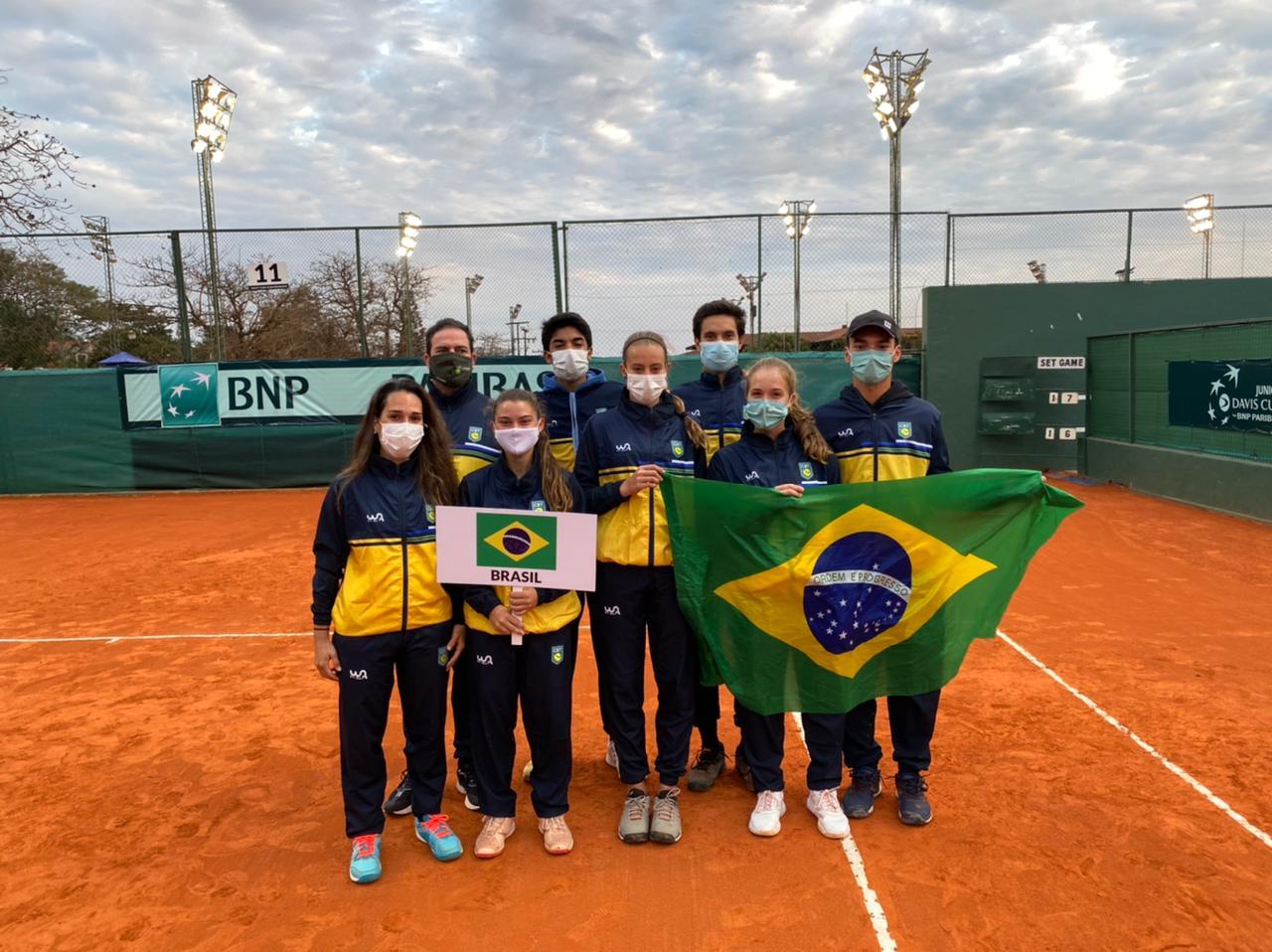 Brasil é campeão do Sul-Americano 16 anos de tênis no Paraguai