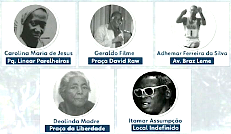 Prefeitura de São Paulo anuncia cinco novas estátuas de personalidades negras na cidade