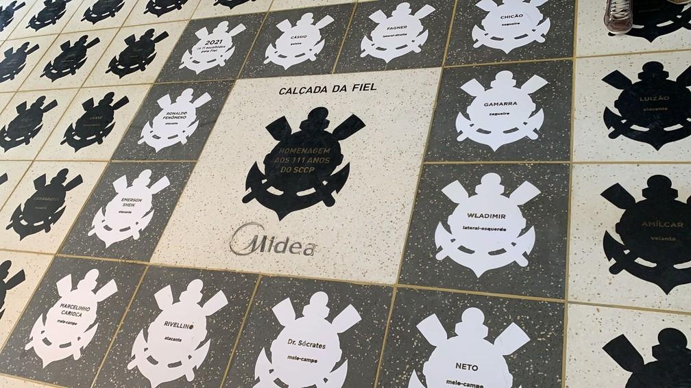 Corinthians inaugurará a ''Calçada da Fiel'' em comemoração aos seus 111 anos
