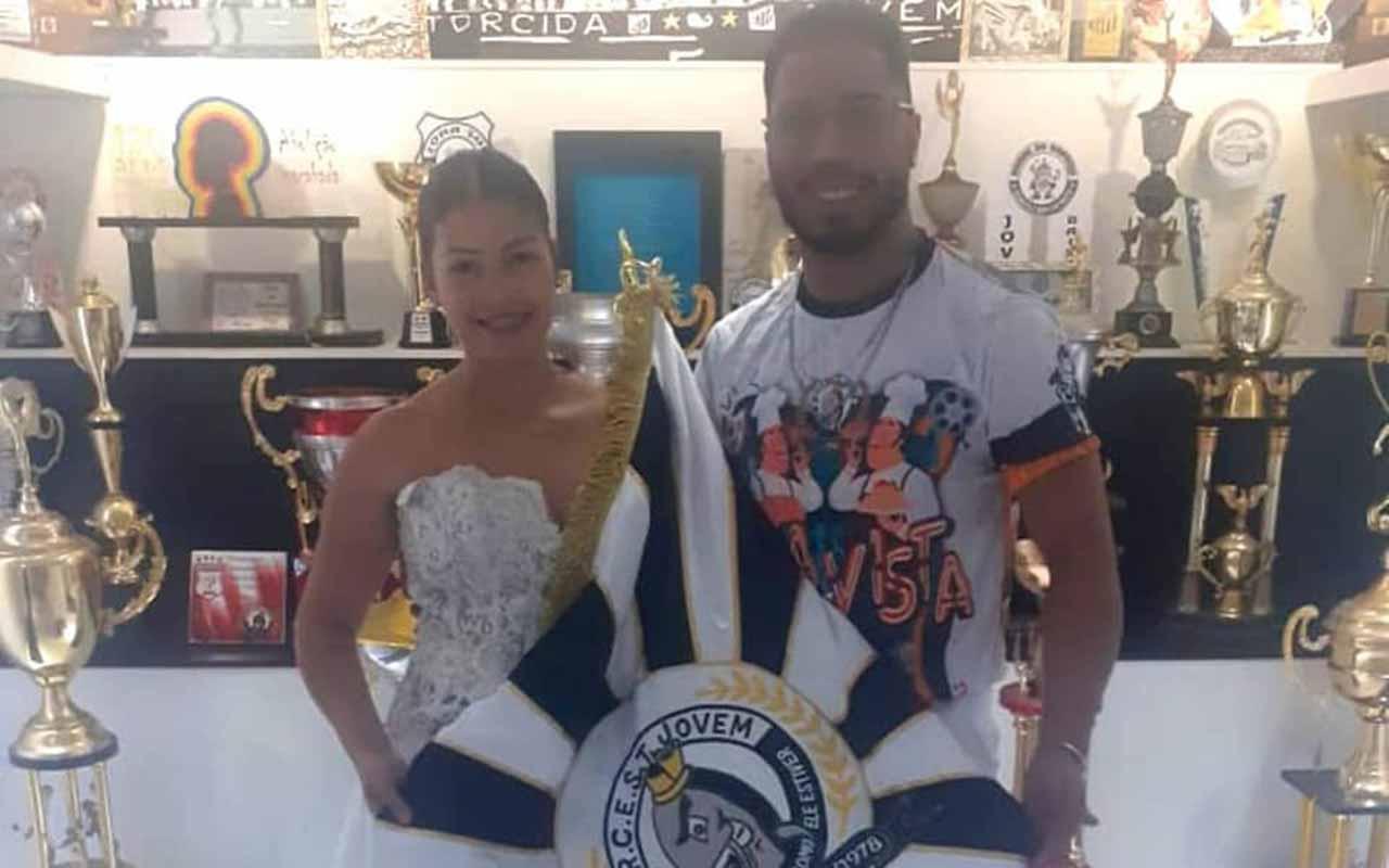 Torcida Jovem apresenta novo casal de mestre-sala e porta-bandeira