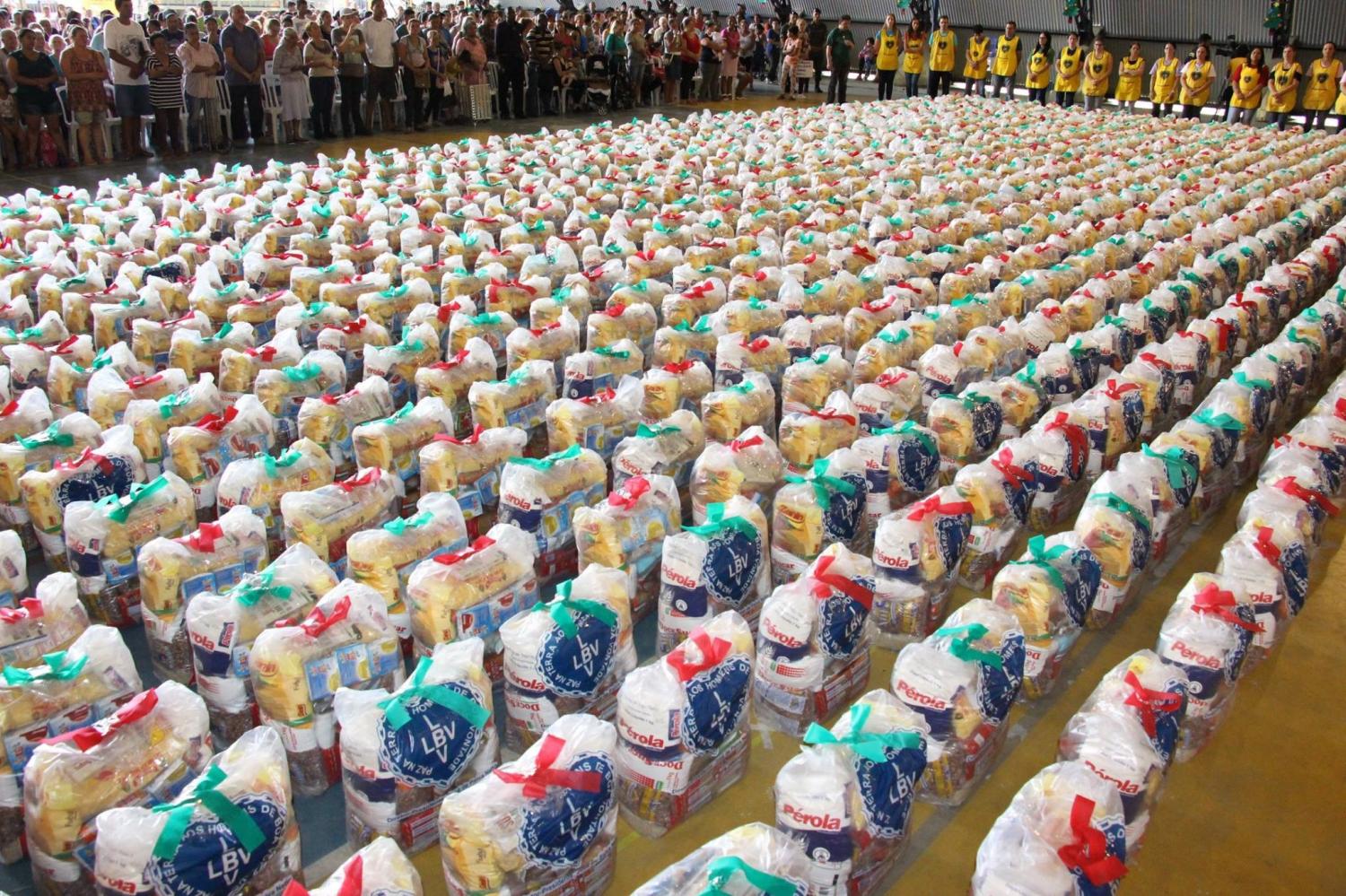 Solidariedade para fazer um Natal sem fome para milhares de famílias em risco alimentar no Brasil