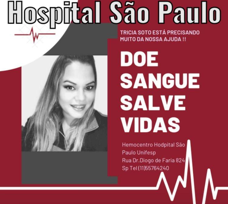A doação de sangue é um ato voluntário e altruísta que SALVA VIDAS.