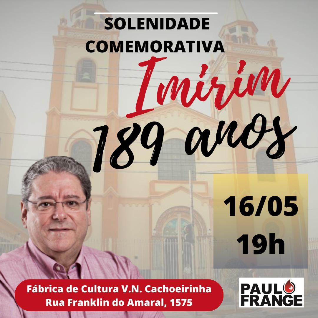 Bairro do Imirim 189 anos
