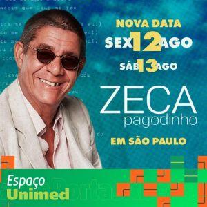 Zeca Pagodinho terá data extra no Espaço Unimed