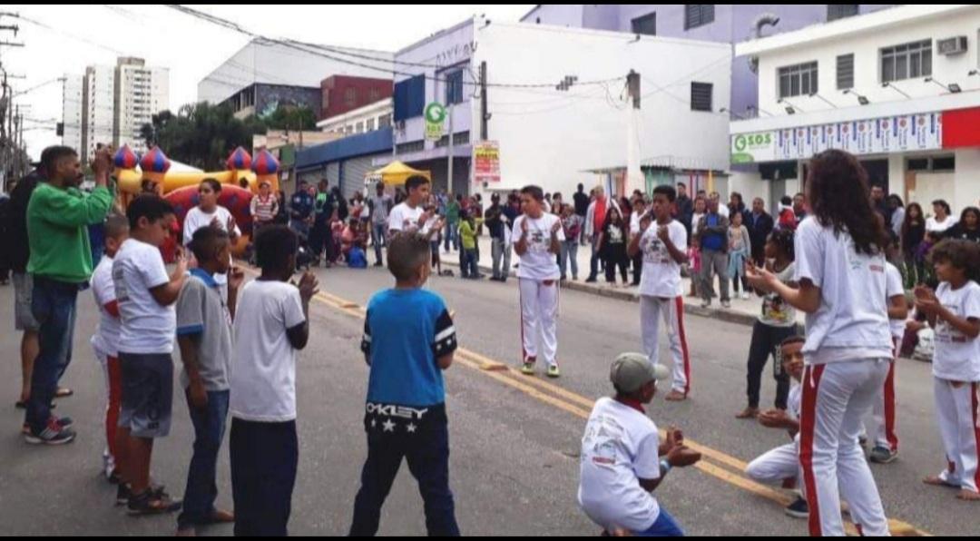 3ºCia do 9ºBPM/M juntamente com a GCM fizeram um bom trabalho no evento de Aniversário da Cachoeirinha.