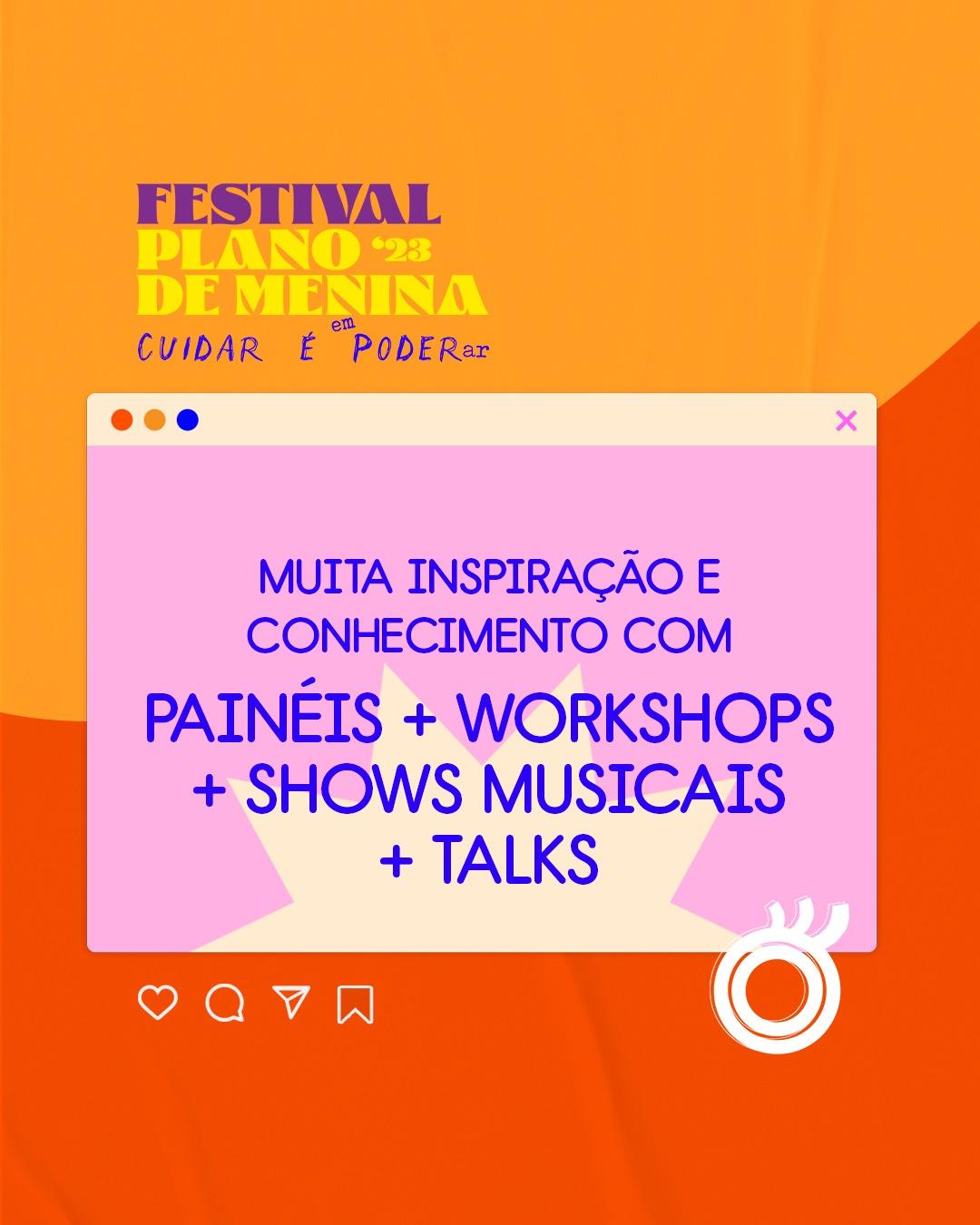 Lady Driver apoia e apadrinha a 7ª Edição do Festival Plano de Menina em São Paulo