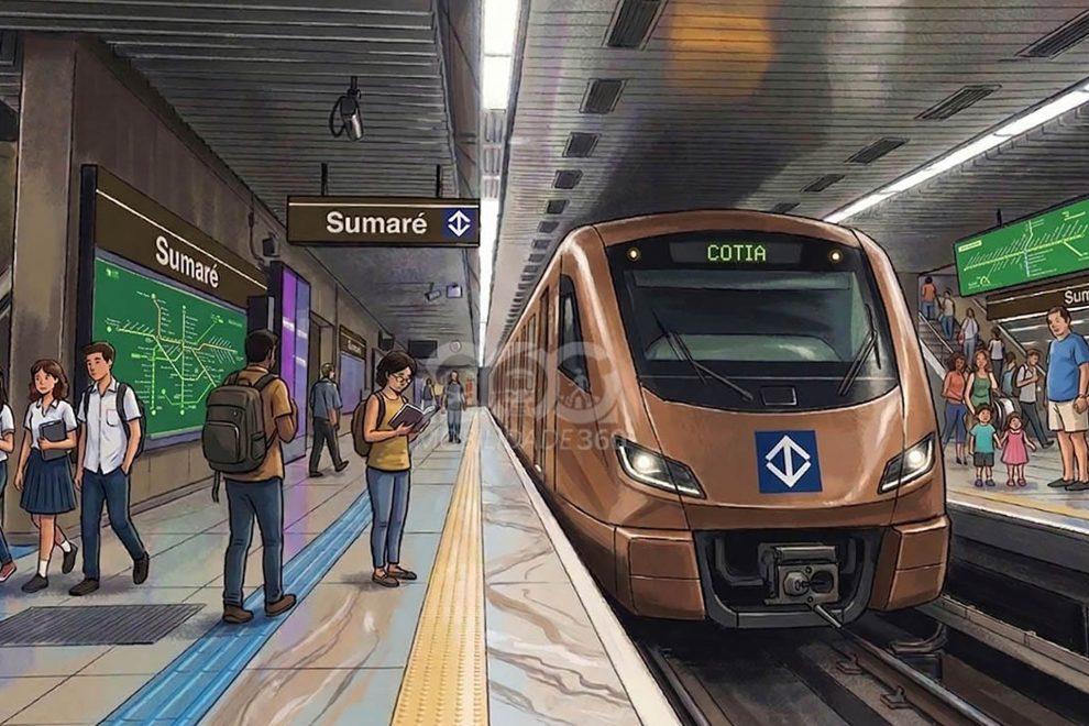 Condephaat aprova estudo de viabilidade da Linha 22-Marrom entre Cotia e Sumaré
